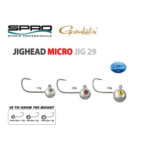 Micro Jig Head 1,5 g Größe 2